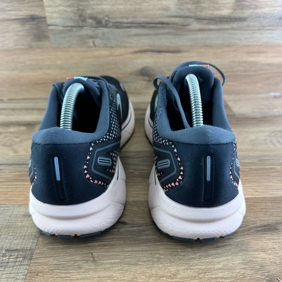 Brooks Ghost 14 Women Sz 11B  Running Shoes Black Peach Athletic Sneakers Gym - Picture 6 of 16